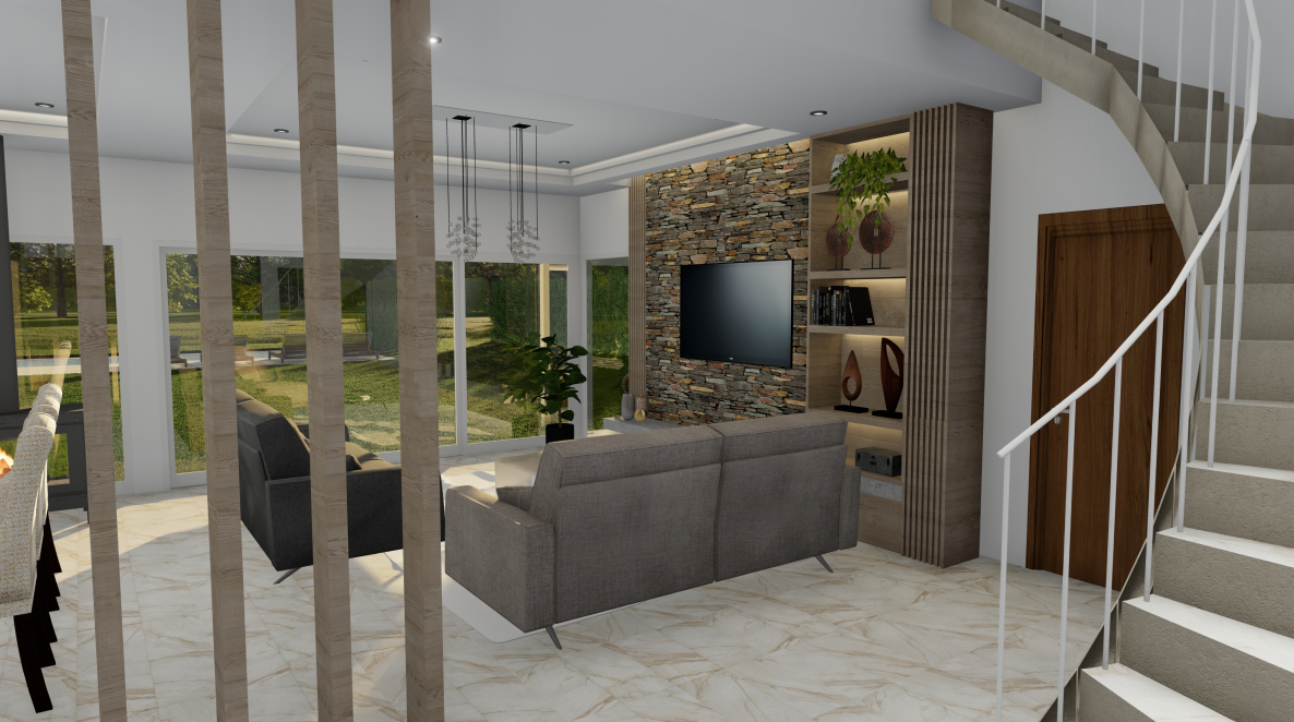 foto patio proyecto Santa Ines